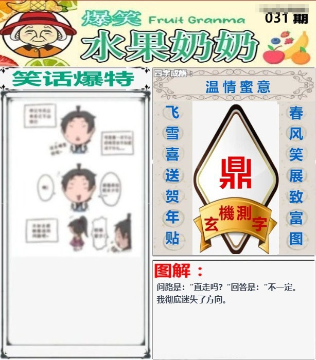 031期爆笑水果奶奶[图]